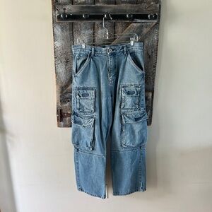 Women's BDG Cargo Jeans w/Multiple Pockets